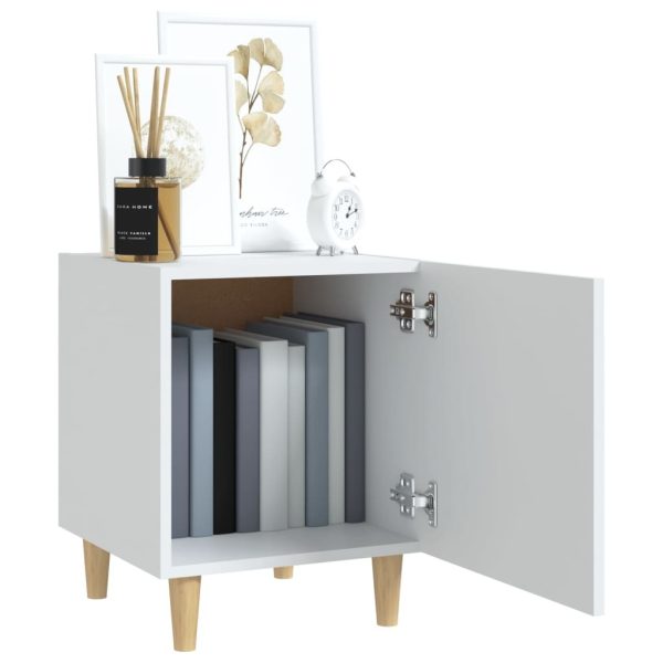 Naranja Bedside Cabinet Engineered Wood – White, 1