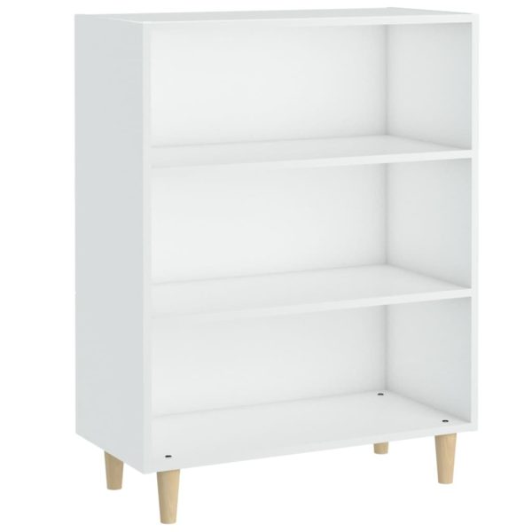 Sideboard 69.5×32.5×90 cm Engineered Wood – White