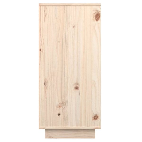 Sideboard 60x34x75 cm Solid Wood Pine – Brown