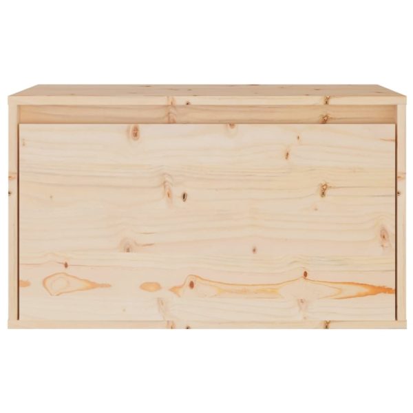 Wall Cabinet 60x30x35 cm Solid Wood Pine – Brown, 1