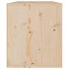 Wall Cabinet 60x30x35 cm Solid Wood Pine – Brown, 1