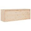 Wall Cabinet 100x30x35 cm Solid Wood Pine – Brown, 1