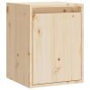 Wall Cabinet 30x30x40 cm Solid Wood Pine – Brown, 2