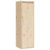 Wall Cabinet 30x30x100 cm Solid Wood Pine – Brown, 2