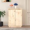 Shoe Cabinet 60x35x80 cm Solid Wood Pine – Brown