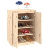 Shoe Cabinet 60x35x80 cm Solid Wood Pine – Brown