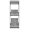 Scenic Book Cabinet/Room Divider 100x30x87 cm – Grey Sonoma