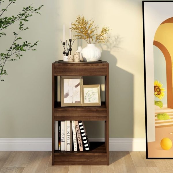 Haute Book Cabinet/Room Divider 40x30x72 cm – Brown Oak