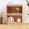 Console Cabinet 60x34x75 cm Solid Wood Pine – Brown