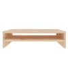 Douglasville Monitor Stand 50x24x13 cm Solid Wood Pine – Brown