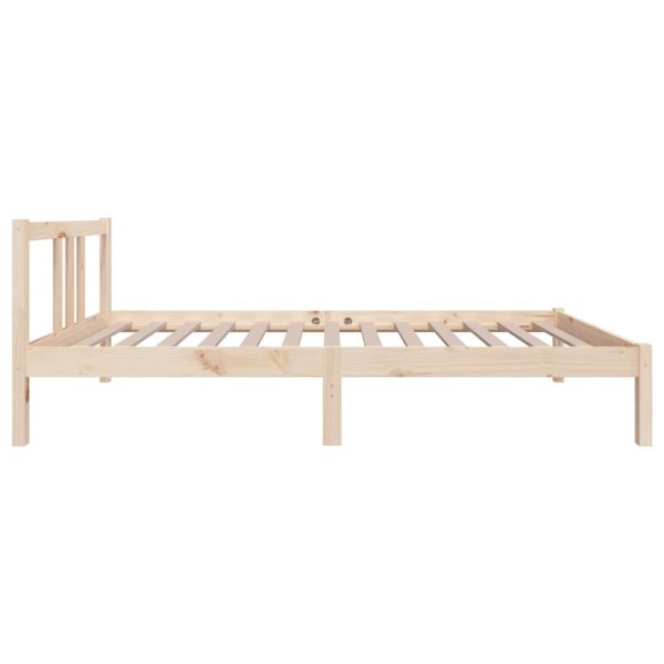 Trott Bed Frame Solid Wood – SINGLE, Brown