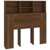 Headboard Cabinet 100x19x103.5 cm – Brown Oak