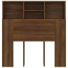 Headboard Cabinet 100x19x103.5 cm – Brown Oak