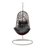 Arcadia Furniture Egg Chair – Oatmeal and Grey