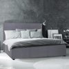 Jupiter Luxury Gas Lift Bed with Headboard (Model 1) – SINGLE, Grey