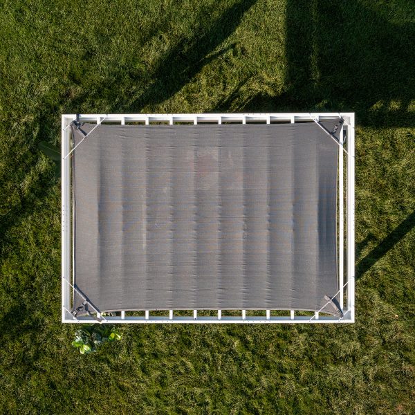 Backyard Discovery Trenton Steel Pergola – 3×3.6×2.3 m, White