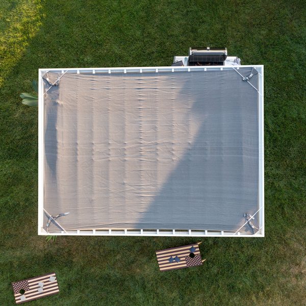 Backyard Discovery Trenton Steel Pergola – 3.6×4.9×2.3 m, White