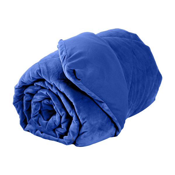 Anti Anxiety Weighted Blanket Gravity Blankets – Blue, 9 KG