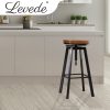 Industrial Bar Stools Kitchen Stool Wooden Barstools Swivel – 1