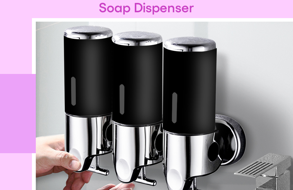 Black colour soap dispenser at cheap price 