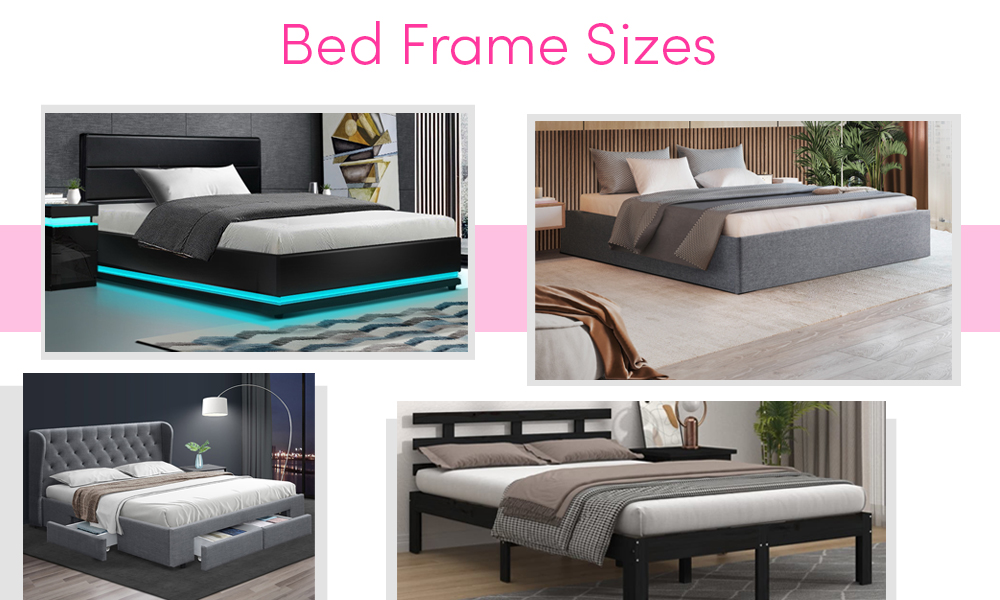 sizes of bed frames guide 