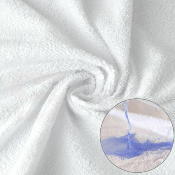 Terry Cotton Fully Fitted Waterproof Mattress Protector – DOUBLE