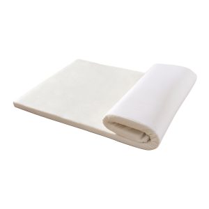 7cm Memory Foam Bed Mattress Topper Polyester Underlay Cover – QUEEN