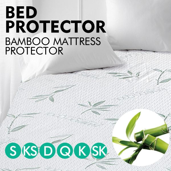 Fitted Waterproof Bed Mattress Protectors Covers – KING