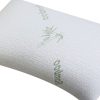 2x Luxury Natural Memory Foam Bed Pillows Bamboo Fabric Cover 70x40cm