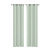 2x Blockout Curtains Panels 3 Layers Eyelet Room Darkening – 240 x 230 cm, Charcoal