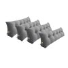 Triangular Wedge Bed Pillow Headboard Backrest Bedside Tatami Cushion Home Decor