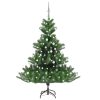 Nordmann Fir Artificial Christmas Tree LED&Ball Set Green – 210×150 cm, Gold