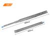 150KG Drawer Slides Full Extension Soft Close Locking Ball Bearing Pair – 400 mm