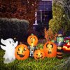 Halloween Inflatables LED Lights Blow Up Scary Pumpkin Outdoor Yard Decor