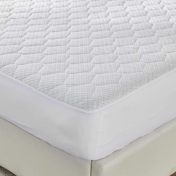 Mattress Protector Topper Bamboo Pillowtop Waterproof Cover – DOUBLE