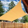 Sun Shade Sail Cloth Canopy ShadeCloth Outdoor Awning Cover – 3 x 4 M, Beige