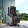 Recliner Chair Lift Chairs PU Leather Lounge Sofa Armchair For Elderly