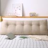 Triangular Wedge Bed Pillow Headboard Backrest Bedside Tatami Cushion Home Decor