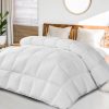 All Season Quilt Siliconized Fiberfill Duvet Doona Summer Winter – SUPER KING