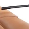 Corner Sofa Chaise Premium Genuine Leather Power Slide Left Chaise Cup-Holder Charging Point