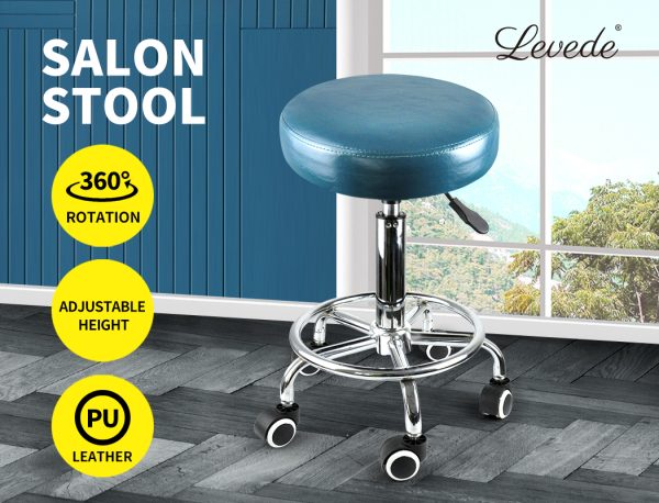 Bar Stools Swivel Salon Office Chair Hairdressing Stool Barber Chairs