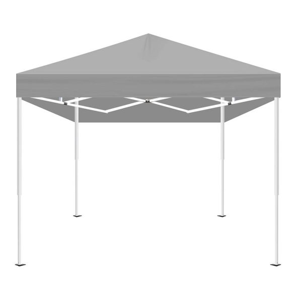 Gazebo 3×3 Marquee Pop Up Tent Outdoor Canopy Wedding Mesh Side Wall – White