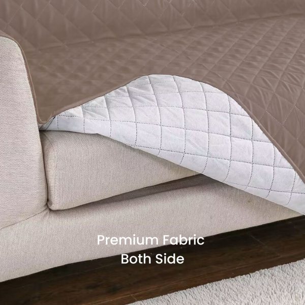 Pet Sofa Cover 2 Seat (Khaki) FI-PSC-104-SMT