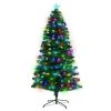 Christabelle Enchanted Pre Lit Fibre Optic Christmas Tree  Stars – 1.2 M