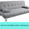 Cranberry 3 Seater Sofa Bed Couch Lounge Futon – Fabric