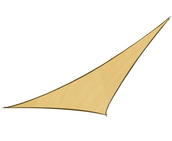 Wallaroo Triangle Shade Sail – Sand – 5 x 5 x 5 M