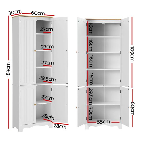 Buffet Sideboard 4 Doors – BERNE White