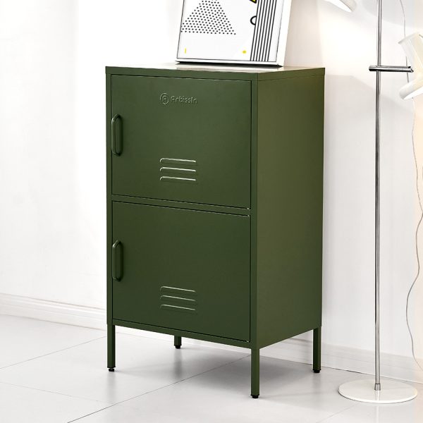 Buffet Sideboard Metal Cabinet – DOUBLE Green