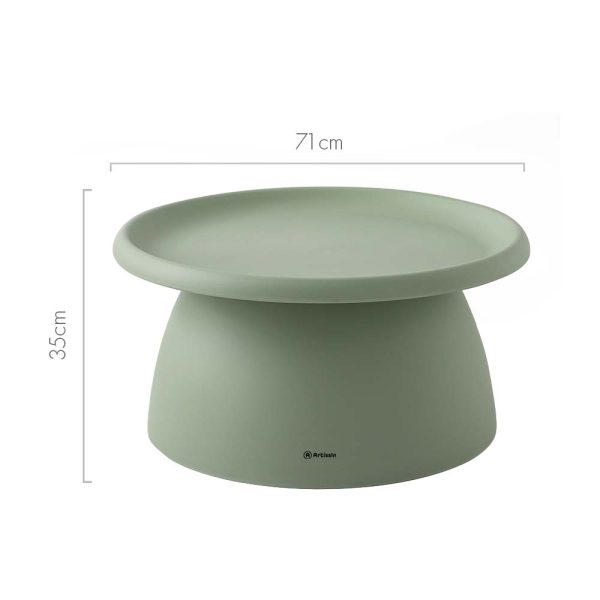 Coffee Table Mushroom Nordic Round Large Side Table 70CM