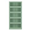 Buffet Sideboard Cupboard Cabinet Storage Mesh Doors Metal Green ELIA